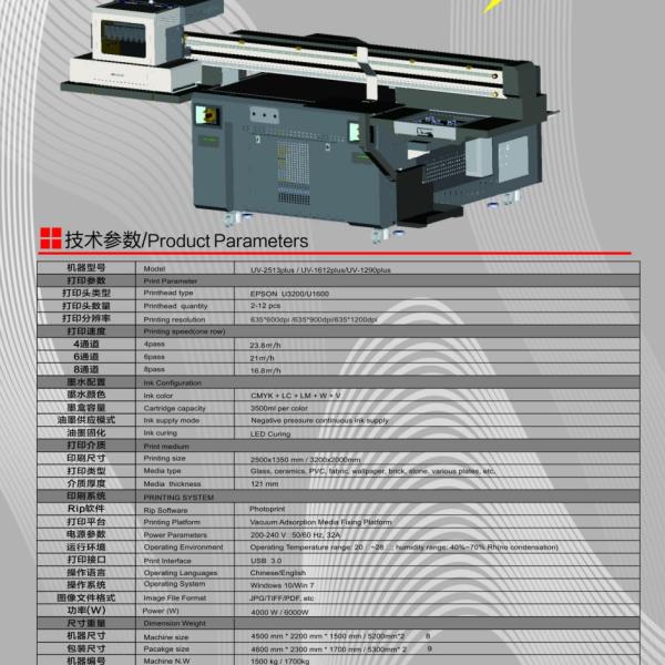 UV-1290 plus New High Color Printer